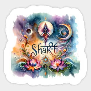 Shakti Goddess Sticker